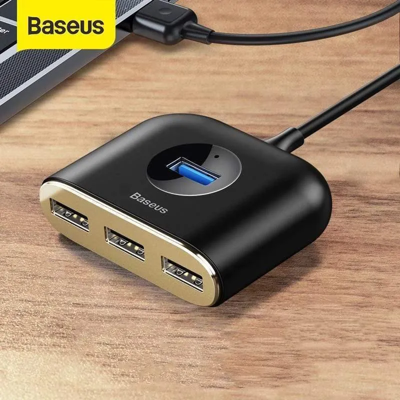Baseus USB HUB USB 3.0 HUB Typ C HUB zu USB 3.0 für MacBook Pro Air 2020 USB 2.0 HUB LED USB Splitter für Huawei Notebook HUB