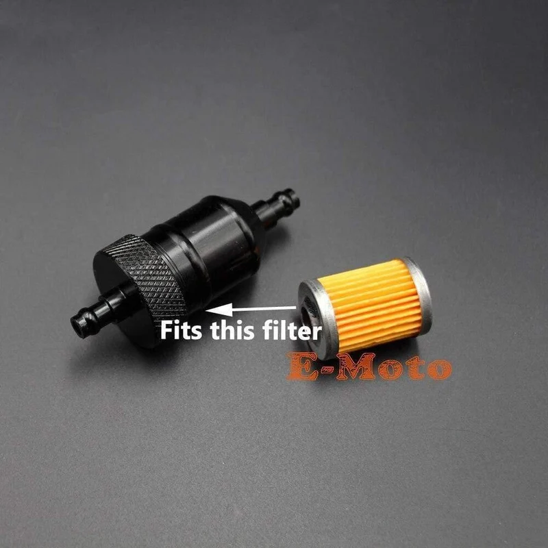 Kraftstofffilterelement Benzin Waschbares Gas Wiederverwendbar für Yamaha BMW Chopper Street Bike neu