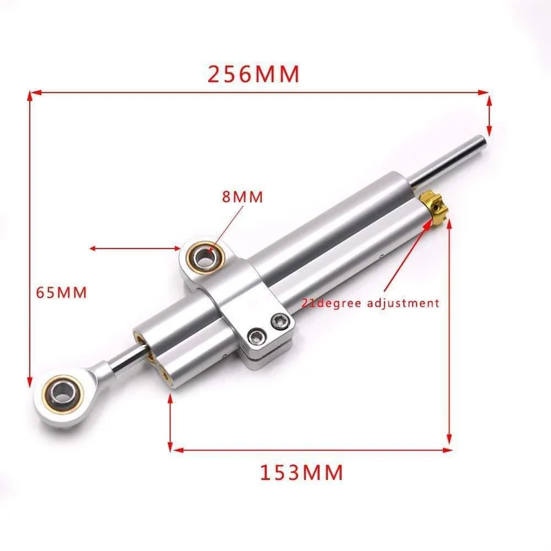 Moto Parts Universal Motorrad Lenkungsdämpfer Stabilisator FÜR BMW S1000RR S1000R HP4 R1200GS F650GS F800GS F800R F700GS K1200S