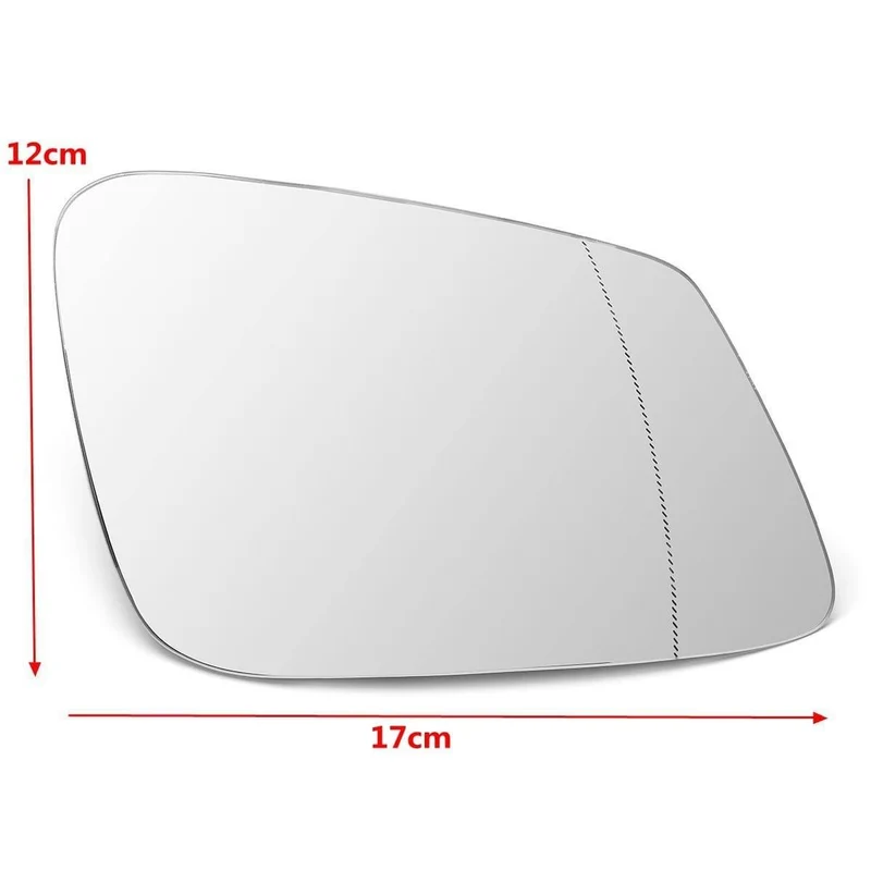 1 Paar Auto-Außenteile beheizt Heckspiegel Glasspiegel + Verbindungskabel Für BMW 6/7 Baureihe F10 F11 528i 535 740i 750Li 2010-14