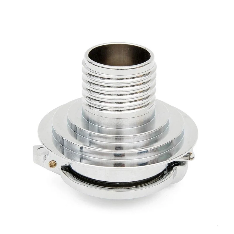 Kraftstofftank Tankdeckel Glanz Monza Style Motorradteile Für BMW R45 R65 R80 R90 90S 100R R100 (Silber)