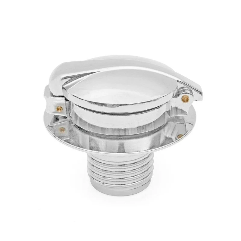 Kraftstofftank Tankdeckel Glanz Monza Style Motorradteile Für BMW R45 R65 R80 R90 90S 100R R100 (Silber)