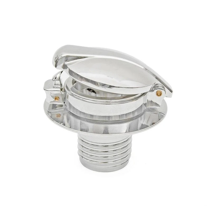 Kraftstofftank Tankdeckel Glanz Monza Style Motorradteile Für BMW R45 R65 R80 R90 90S 100R R100 (Silber)