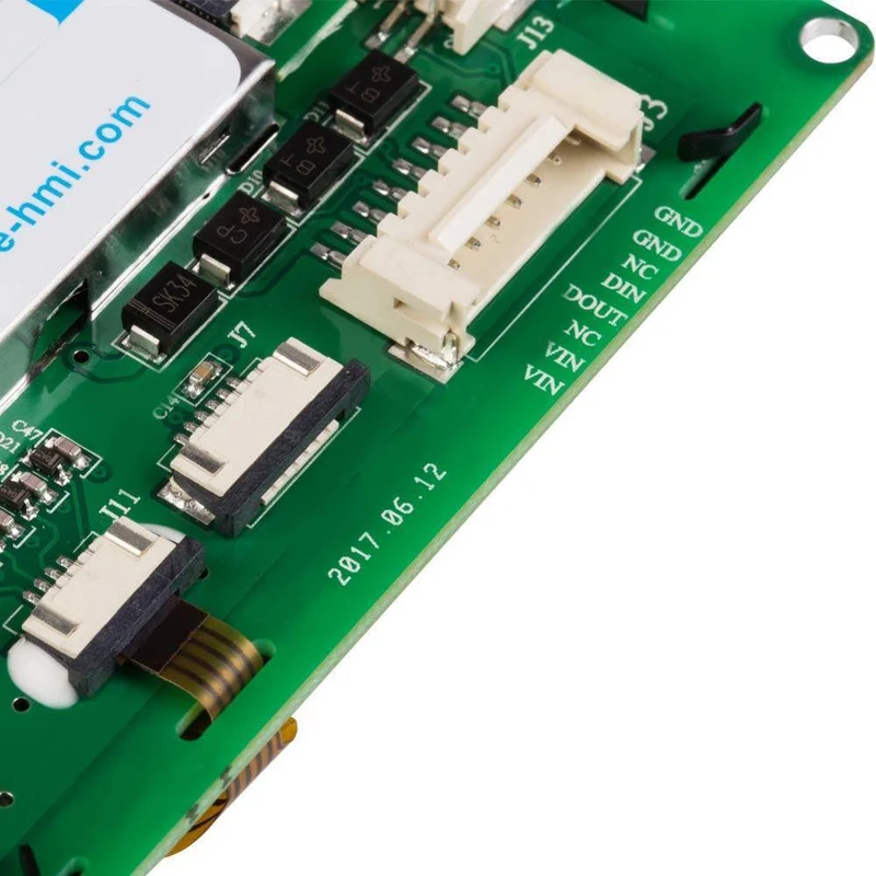 4.3-Zoll-HMI-Farb-TFT-LCD-Anzeigemodul mit Controller-Karte + Programm für Instrumententafel