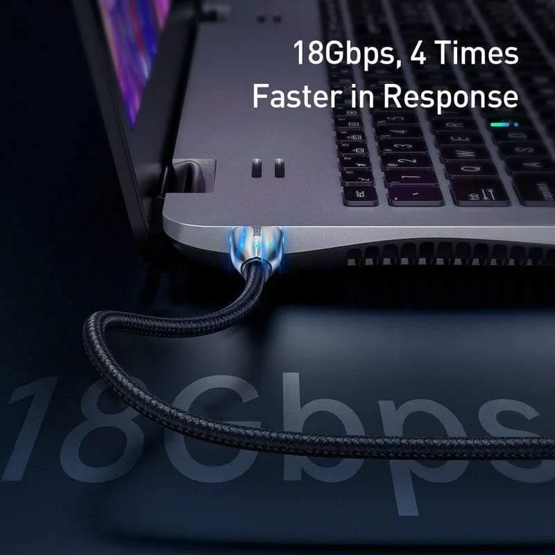Baseus HDMI-Kabel 4K HDMI-zu-HDMI-Kabel für Apple TV Switch Splitter 60 Hz HDMI 2.0-Kabel für TV-Box Audio-Vedio-Kabel HDMI