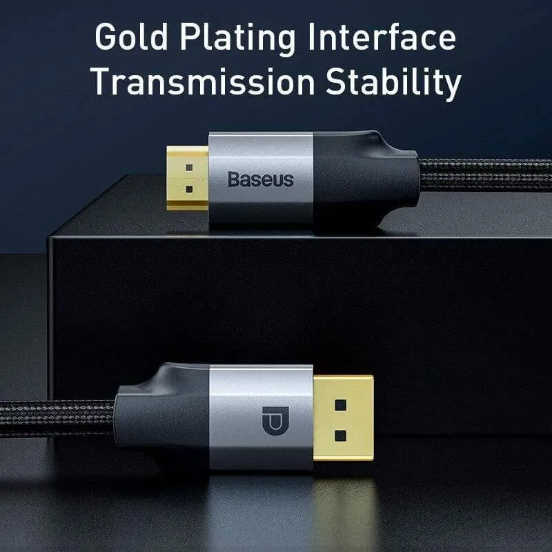 Baseus Displayport zu HDMI Kabel 4K 60Hz DP zu HDMI Kabel Für Laptop Projektor TV Display Port HDMI Kabel