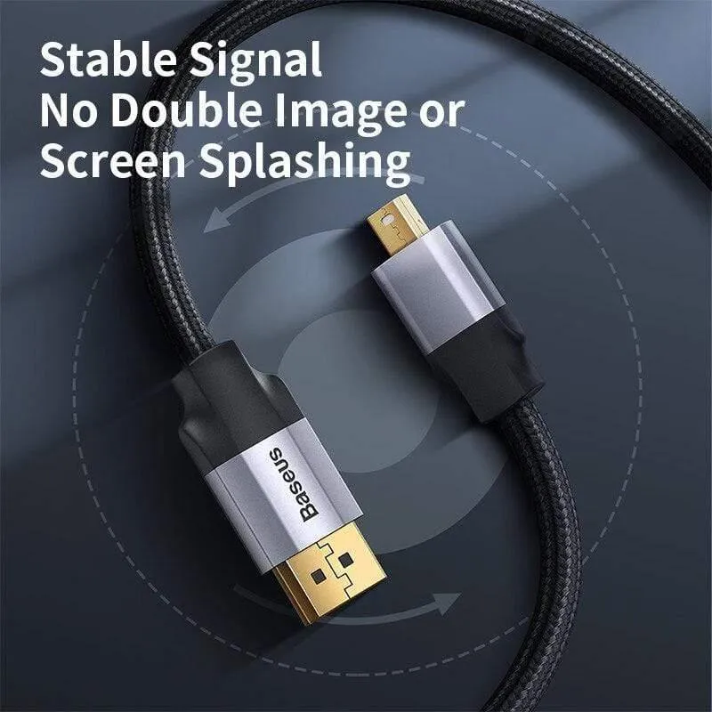 Baseus Thunderbolt zu HDMI-Kabel Mini DisplayPort DP-Anschluss zu HDMI 4K 60HZ Adapterkabel Für Macbook Air Dell Laptop