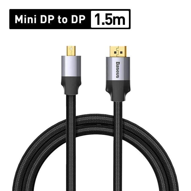 Baseus Thunderbolt zu HDMI-Kabel Mini DisplayPort DP-Anschluss zu HDMI 4K 60HZ Adapterkabel Für Macbook Air Dell Laptop