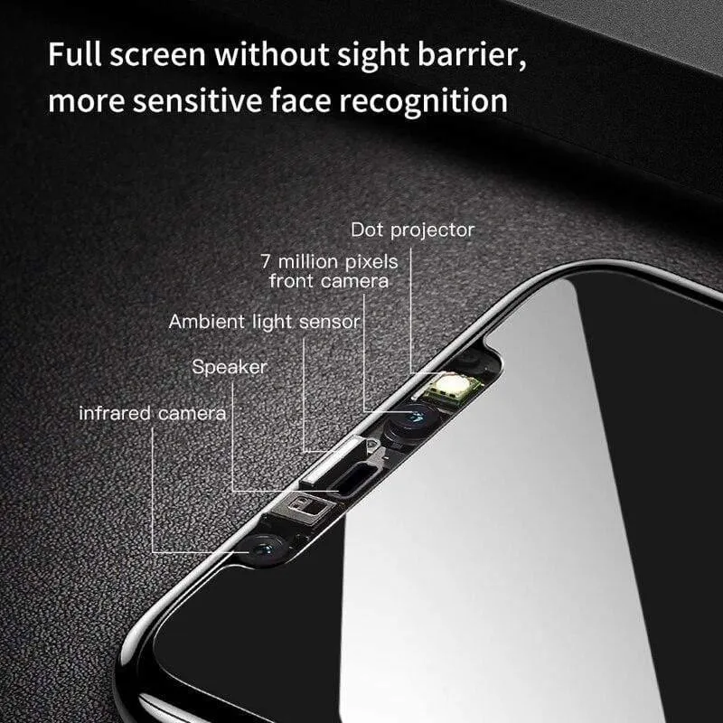 Baseus 0.3 mm Anti-Privacy-Bildschirm Gehärtetes Glas für iPhone 8 7 Plus 3D-Schutzglas für iPhone 7 8 Glas