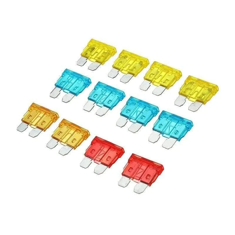 6Way 12V 24V Auto Car Stromverteilungsblatt Sicherungshalter Box Block Panel Board Sicherungskasten mit LED-Anzeige 1 in und 6 out