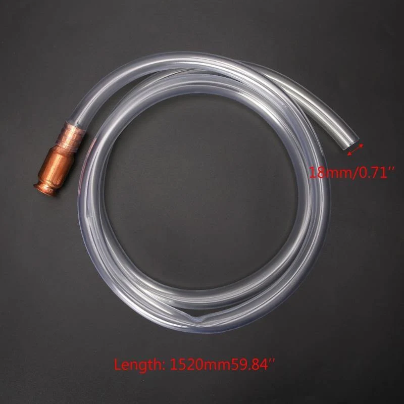 Gas-Siphonpumpe, Benzin, Kraftstoff, Wasser, Siphon, selbstansaugender Sicherheitsschlauch #26. Aug