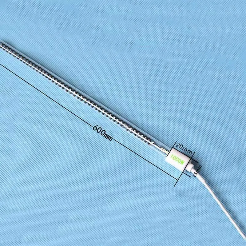 Elektrische Quarzheizelemente aus Kohlefaser für Heizungen, Ferninfrarot-Quarzheizrohr Quarzglasrohrheizung OD10 12 mm