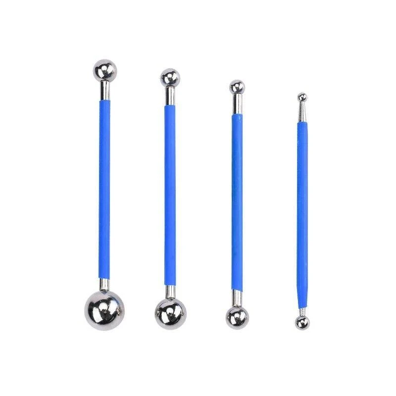 4 teile/satz Doppel Stahl Gedrückt Ball Fliesen Mörtel Reparatur Stick Keramik Boden Mörtel Kleber Lücke Schaben Bau Werkzeuge