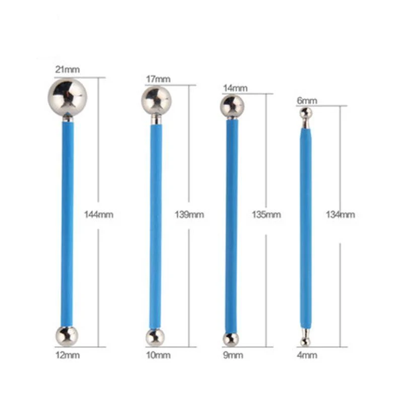 4 teile/satz Doppel Stahl Gedrückt Ball Fliesen Mörtel Reparatur Stick Keramik Boden Mörtel Kleber Lücke Schaben Bau Werkzeuge