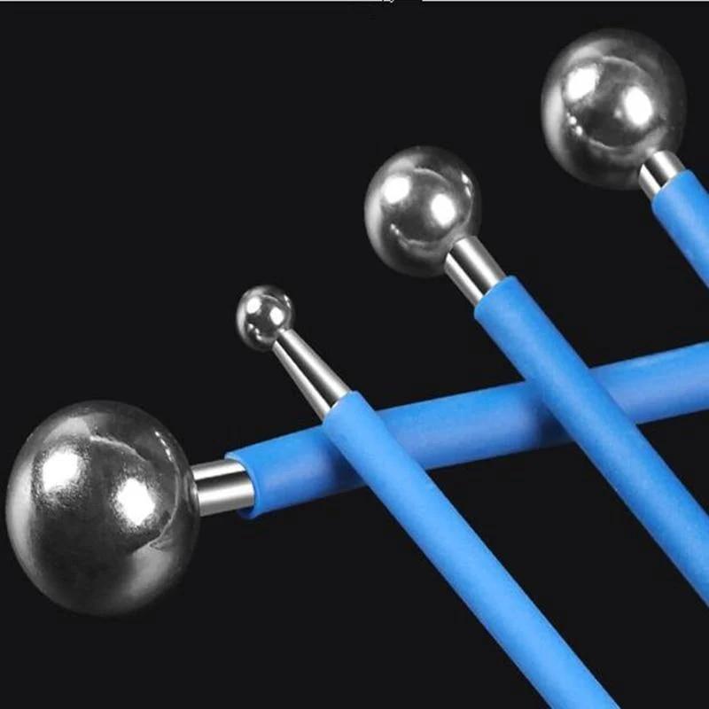 4 teile/satz Doppel Stahl Gedrückt Ball Fliesen Mörtel Reparatur Stick Keramik Boden Mörtel Kleber Lücke Schaben Bau Werkzeuge