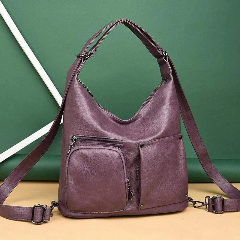 Multifunktions-Leder-Luxus-Handtaschen, Damentaschen, Designer-Handtaschen, Damen-Schulterhandtaschen