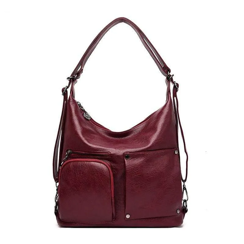 Multifunktions-Leder-Luxus-Handtaschen, Damentaschen, Designer-Handtaschen, Damen-Schulterhandtaschen