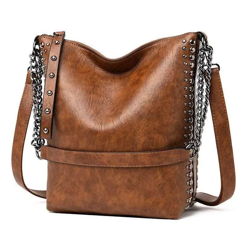 Damen Umhängetasche Luxus Weiche Ledertasche Weibliche Umhängetaschen Groß für Damen Handtasche