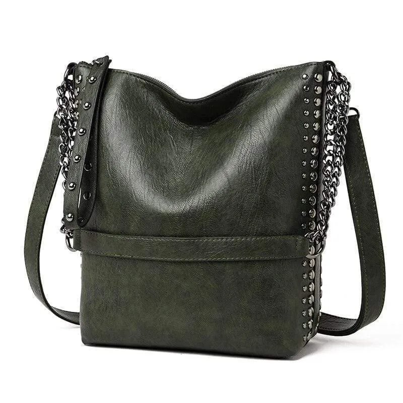 Damen Umhängetasche Luxus Weiche Ledertasche Weibliche Umhängetaschen Groß für Damen Handtasche