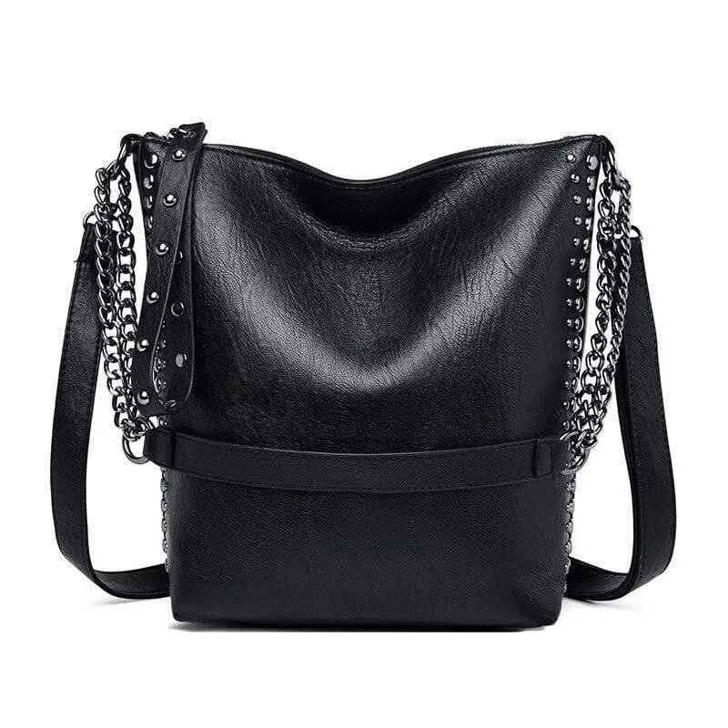 Damen Umhängetasche Luxus Weiche Ledertasche Weibliche Umhängetaschen Groß für Damen Handtasche