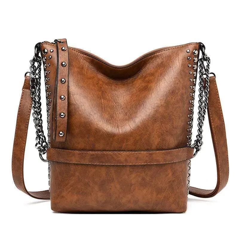 Damen Umhängetasche Luxus Weiche Ledertasche Weibliche Umhängetaschen Groß für Damen Handtasche