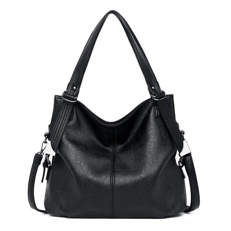 Vintage Damen Leder Handtaschen Luxus Marke Umhängetasche für Frauen 2020 Mode Big Tote Taschen