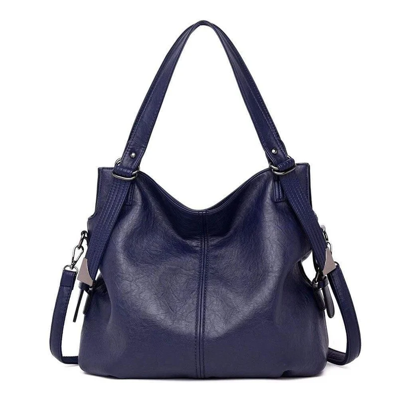 Vintage Damen Leder Handtaschen Luxus Marke Umhängetasche für Frauen 2020 Mode Big Tote Taschen