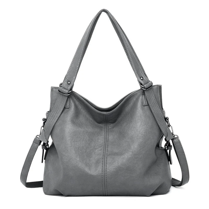 Vintage Damen Leder Handtaschen Luxus Marke Umhängetasche für Frauen 2020 Mode Big Tote Taschen
