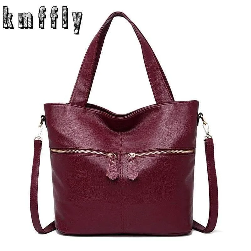 Doppelte Reißverschluss Dekoration Luxus Handtaschen Damen Taschen Designer Umhängetaschen für Frauen