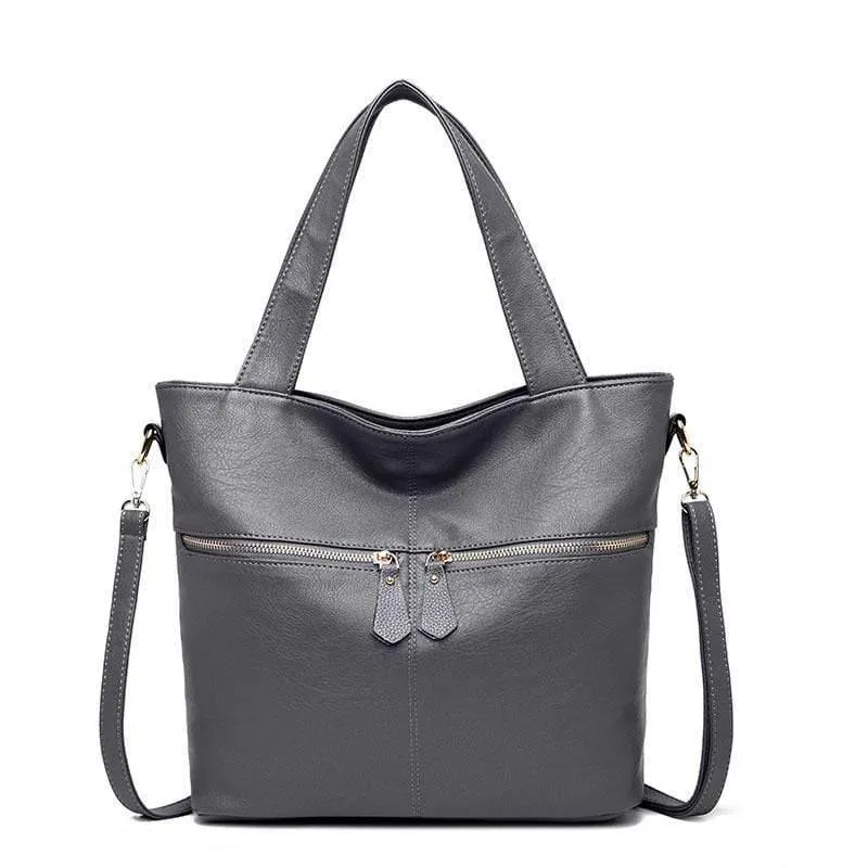Doppelte Reißverschluss Dekoration Luxus Handtaschen Damen Taschen Designer Umhängetaschen für Frauen