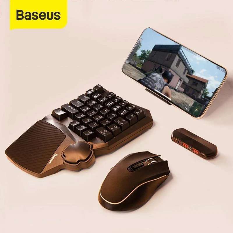 Baseus Keyboard Mouse Handy-Spieladapter Gamepad Controller Converter Mobile Game Transfer Station für Android & iOS