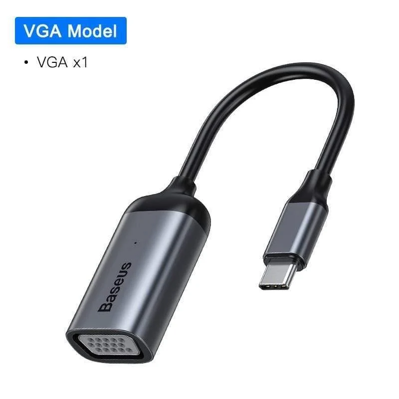 Baseus USB C HUB USB zu Multi HDMI USB 3.0 RJ45 Carder Reader OTG Adapter USB Splitter für MacBook Pro Air USB Dock Typ C HUB