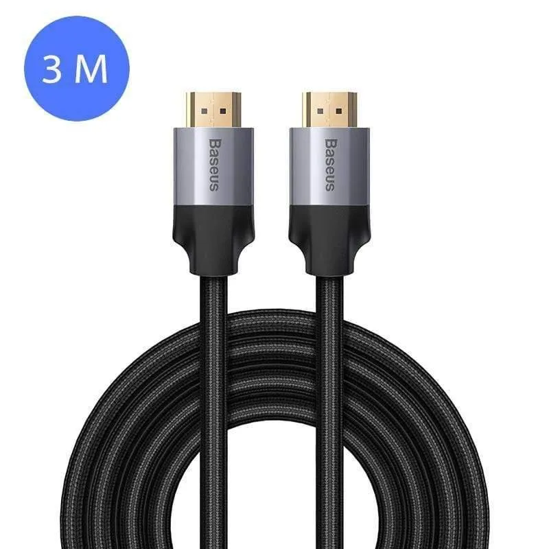 Baseus HDMI-Kabel 4K 60 Hz HDMI-auf-HDMI-2.0-Verlängerungs-Splitterkabel für TV-Switch-Projektor-Laptop-Büro-Videokabel HDMI