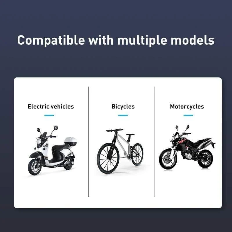 Baseus Motorrad Handyhalter für Fahrrad Rückspiegel Spiegelhalterung Scooter Motorrad Handyhalter für 4.7-6.5 Zoll Handy