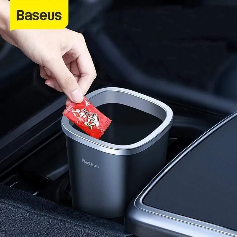 Baseus Auto-Mülleimer, Auto-Organizer, Auto-Mülleimer, Aufbewahrungstasche, Müll, Autozubehör, Müllbox, Staubhülle, Halter, Abfallbeutel
