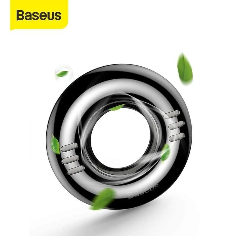Baseus Auto Lufterfrischer Auto Outlet Parfüm Diffusor Auto Klimaanlage Clip Solid Parfüm Auto Interieur Zubehör (schwarz)
