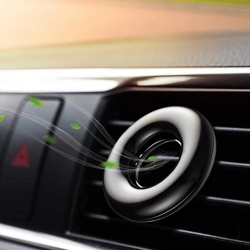 Baseus Auto Lufterfrischer Auto Outlet Parfüm Diffusor Auto Klimaanlage Clip Solid Parfüm Auto Interieur Zubehör (schwarz)