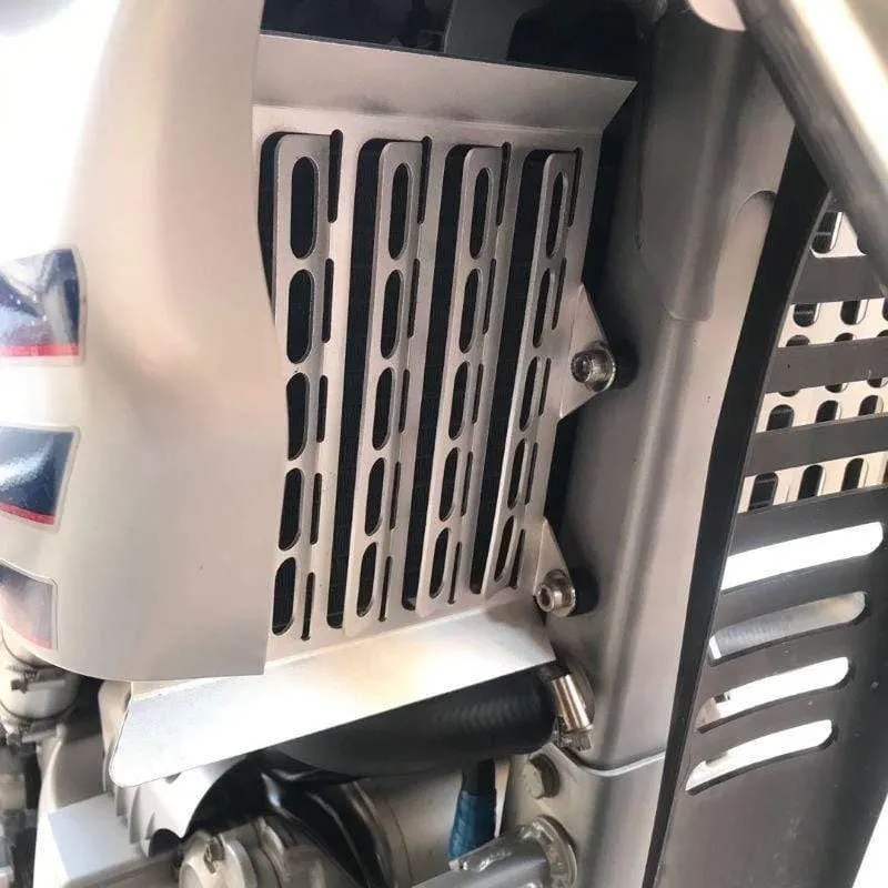 Silber Kühlergrillschutzabdeckung Schutz Motorradteile Für G650GS F650GS Dakar (Silber)