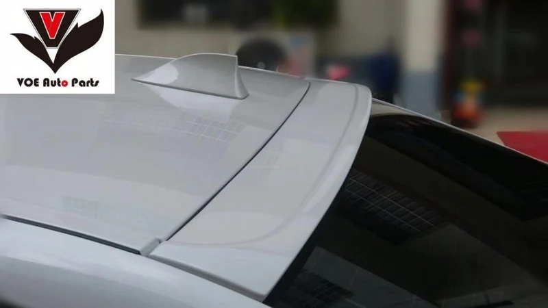 F10 ABS Kunststoff schwarz lackierter Heckscheiben-Dachspoiler für BMW F10 5er F10 & F10 M5 2010 2011 2012 2013 2014 2015 2016