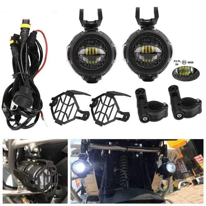 BMW R 1200 GS Adv LC R1250GS Vordere Halterungen für Motorrad-LED-Fahrlichter für BMW R1200GS Adventure LC 2013–2018 Teile