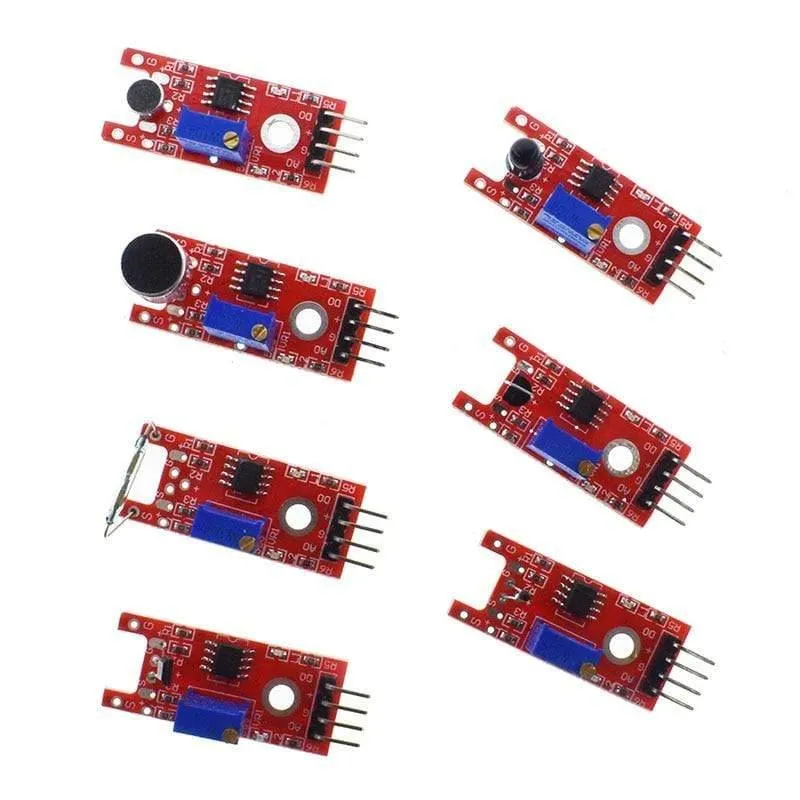 Für Arduino 45-in-1-Sensormodule Starter-Kit besser als 37-in-1-Sensor-Kit 37-in-1-Sensor-Kit UNO R3 MEGA2560