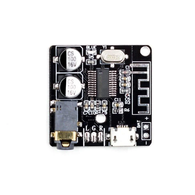Bluetooth Audio Receiver Board Bluetooth 5.0 MP3 Verlustfreie Decoderkarte Drahtloses Stereo-Musikmodul