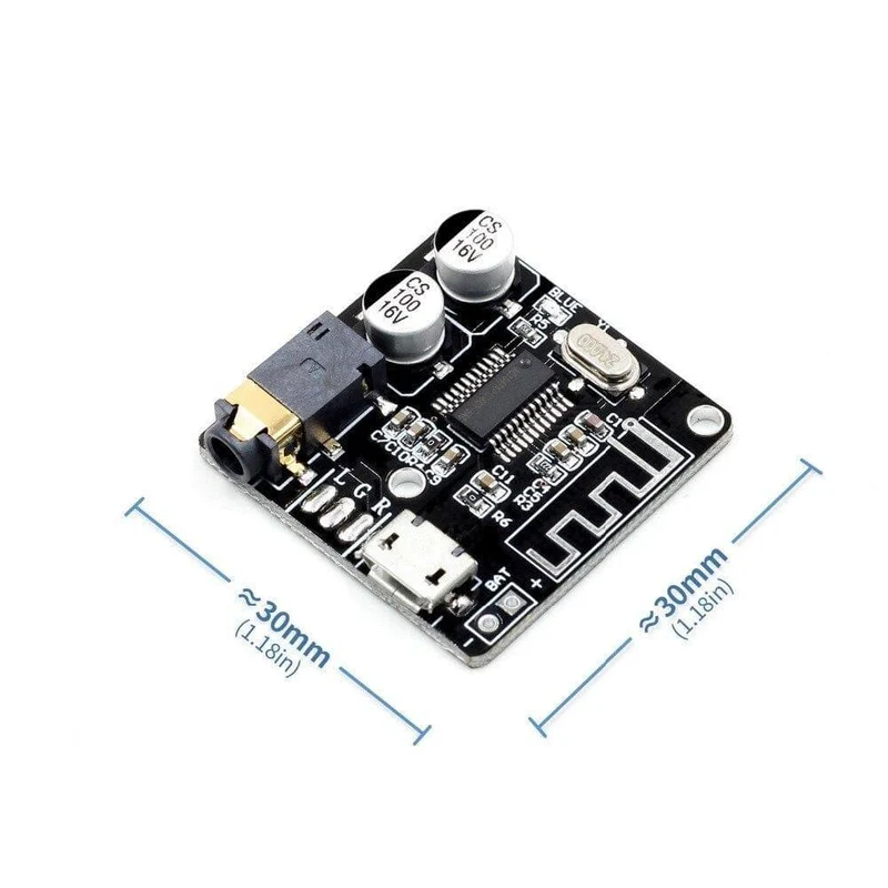 Bluetooth Audio Receiver Board Bluetooth 5.0 MP3 Verlustfreie Decoderkarte Drahtloses Stereo-Musikmodul