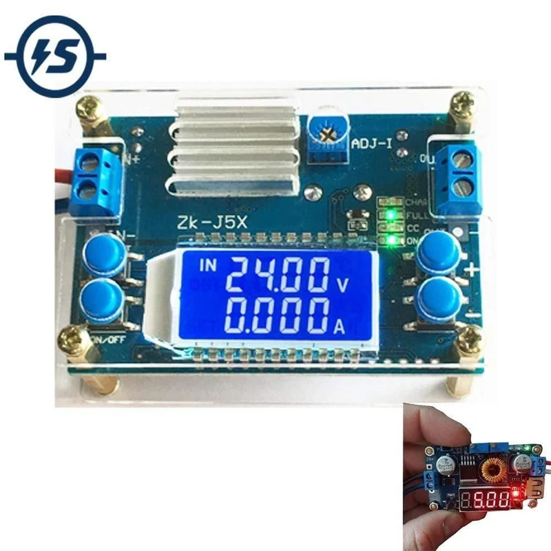 Abwärtswandler DC-DC 1.2-32 V 5A Konstantspannung Strom LCD-Digitalanzeige Einstellbare Buck-Stromversorgungsmodulplatine