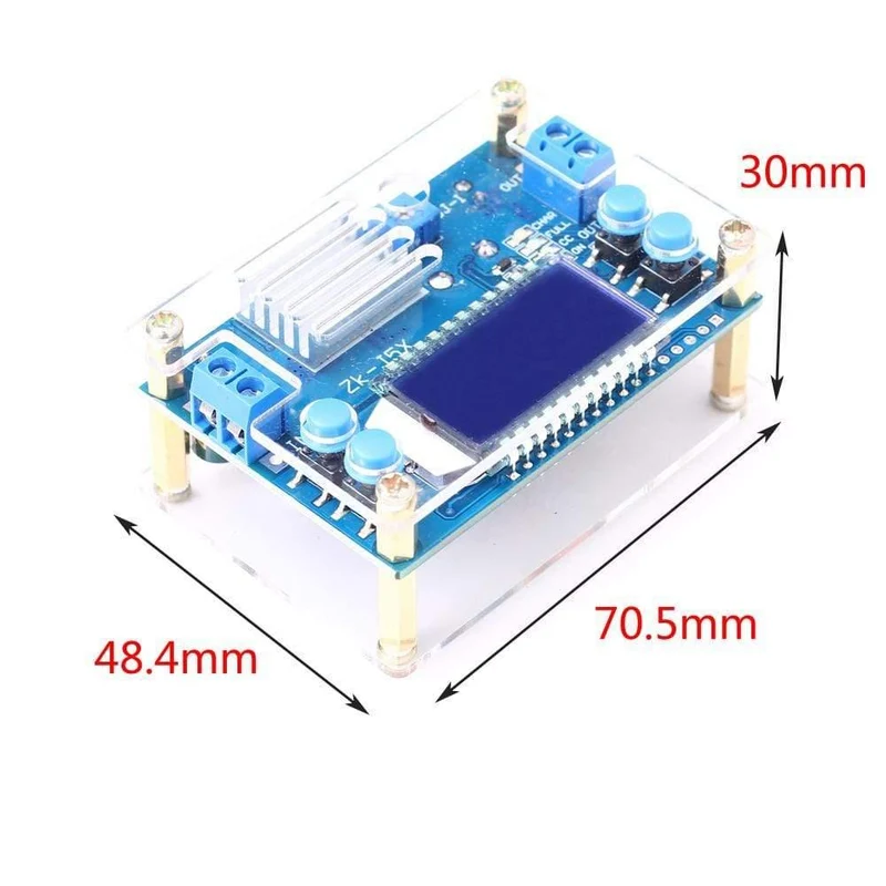 Abwärtswandler DC-DC 1.2-32 V 5A Konstantspannung Strom LCD-Digitalanzeige Einstellbare Buck-Stromversorgungsmodulplatine