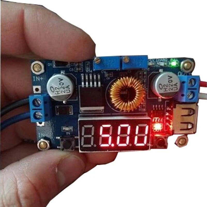 Abwärtswandler DC-DC 1.2-32 V 5A Konstantspannung Strom LCD-Digitalanzeige Einstellbare Buck-Stromversorgungsmodulplatine