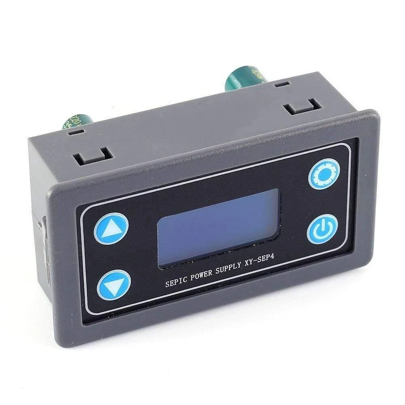 Step UP / Down Boost Buck Spannungsregler Wandler Solaraufladung Automatisch einstellbares Stromversorgungsmodul 35W mit Gehäuse