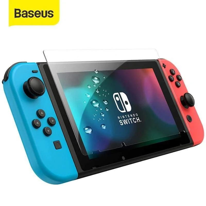 Baseus Premium Displayschutzfolie aus gehärtetem Glas für Nintendo Switch NS Displayschutzfolie für Nintend Switch Lite Zubehör