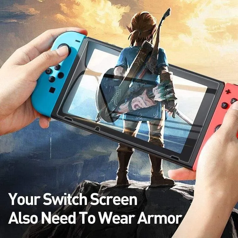 Baseus Premium Displayschutzfolie aus gehärtetem Glas für Nintendo Switch NS Displayschutzfolie für Nintend Switch Lite Zubehör