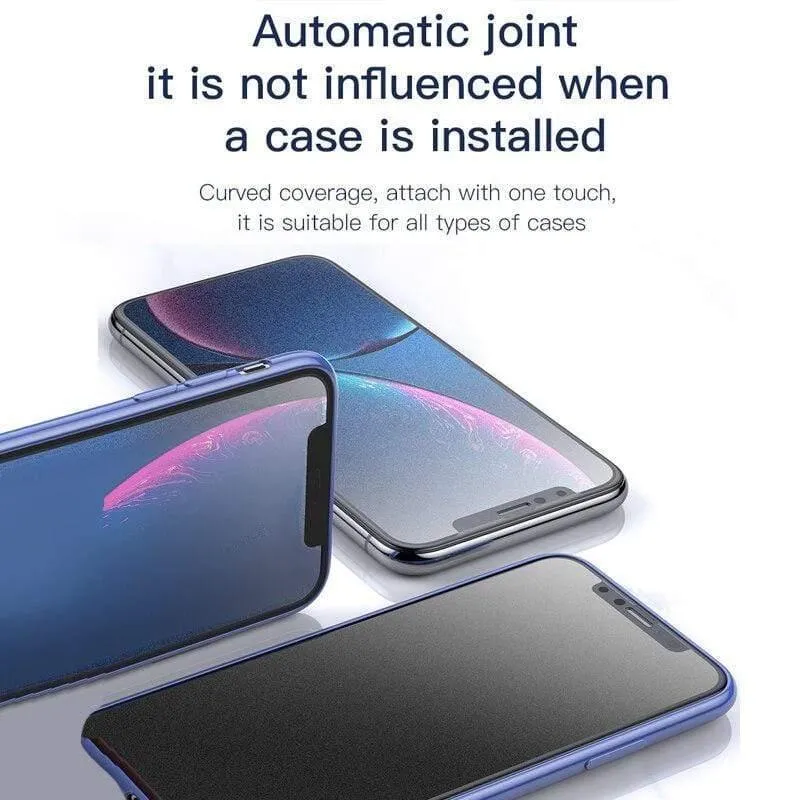 Baseus 0.3 mm gehärtetes Glas für iPhone X Xs Schutzglas für iPhone Xs Displayschutzfolie für iPhone X Xs (schwarz für iPhone X XS)